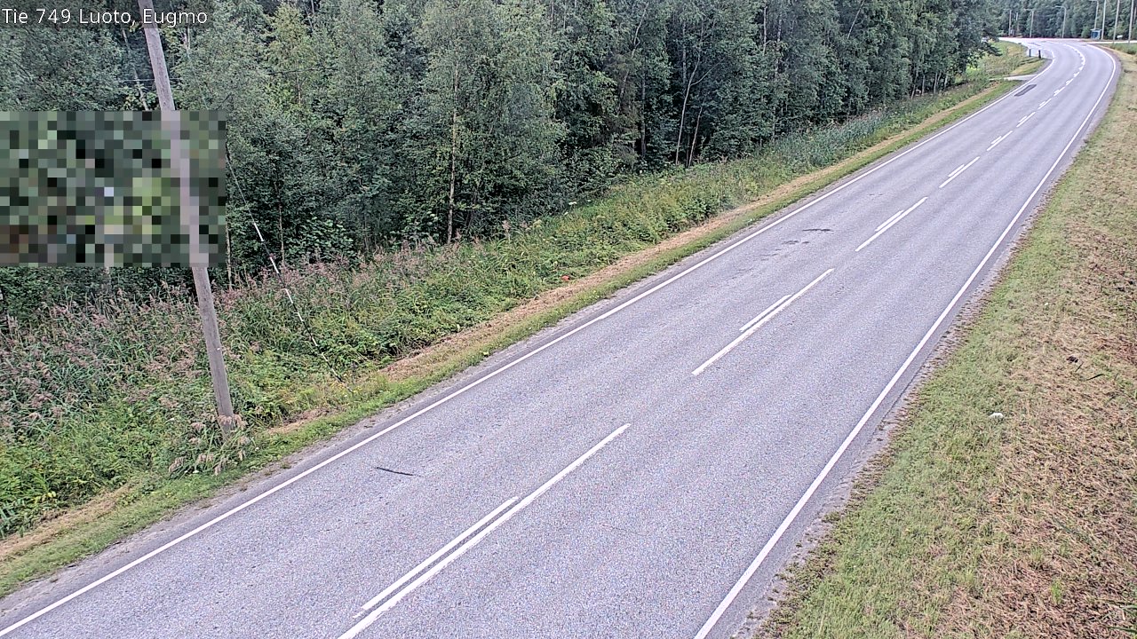 Weather Camera Image Väg 749 Larsmo, Eugmo, Luoto, Pohjanmaa