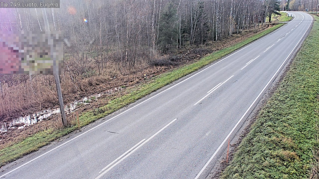 Kelikamerat Kuva Tie 749 Luoto, Eugmo, Luoto, Pohjanmaa