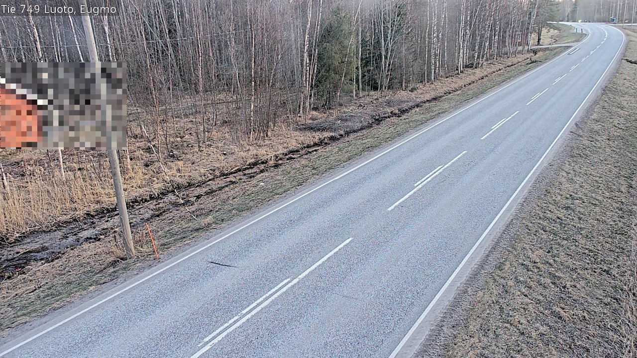 Kelikamerat Kuva Tie 749 Luoto, Eugmo, Luoto, Pohjanmaa