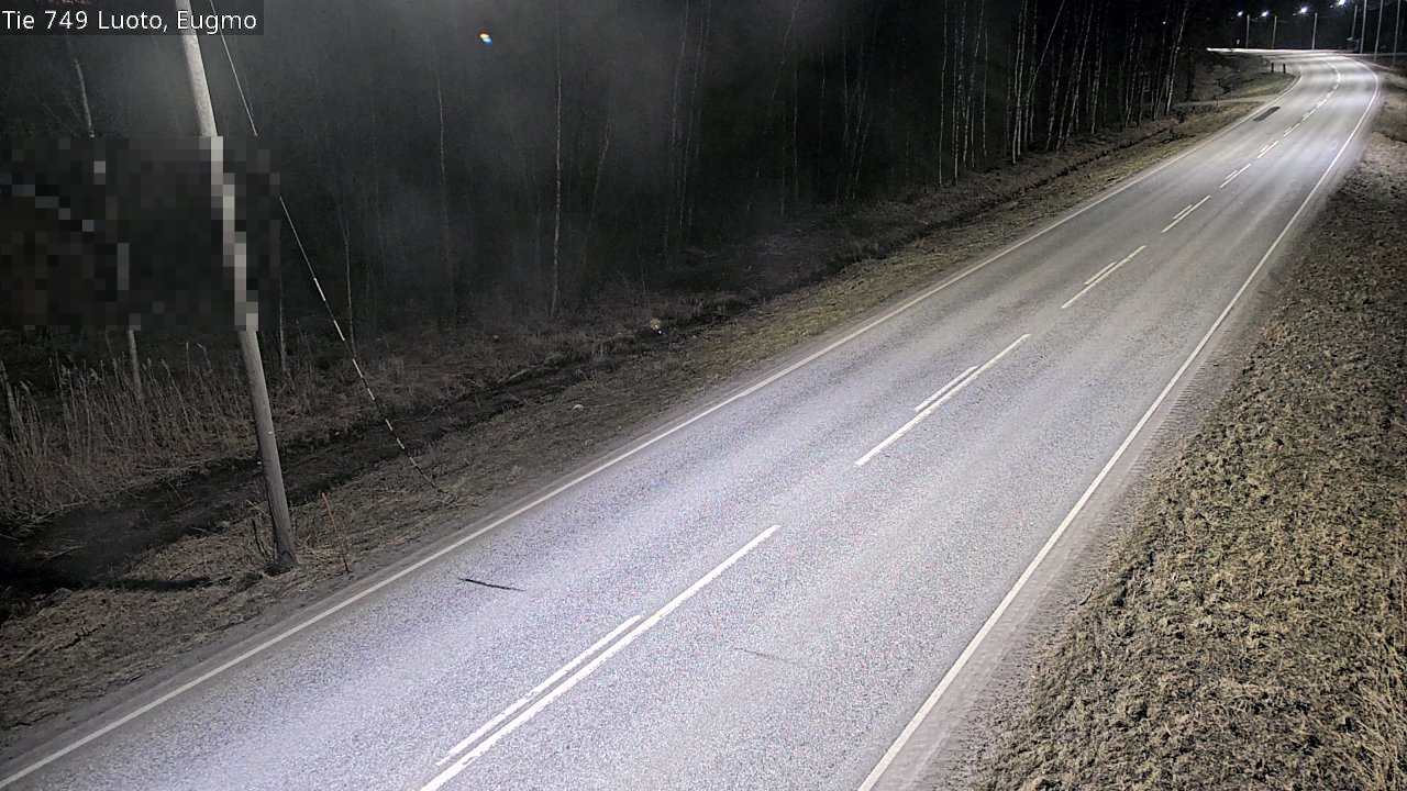 Weather Camera Image Väg 749 Larsmo, Eugmo, Luoto, Pohjanmaa