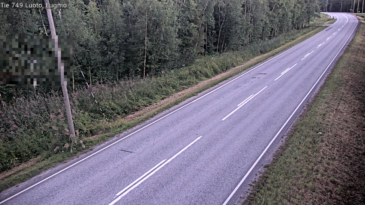 Kelikamerat Kuva Tie 749 Luoto, Eugmo, Luoto, Pohjanmaa