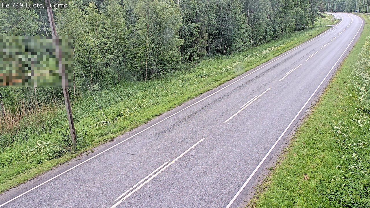 Weather Camera Image Road 749 Luoto, Eugmo, Luoto, Pohjanmaa