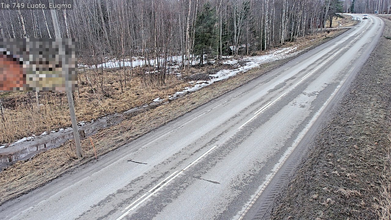 Weather Camera Image Road 749 Luoto, Eugmo, Luoto, Pohjanmaa