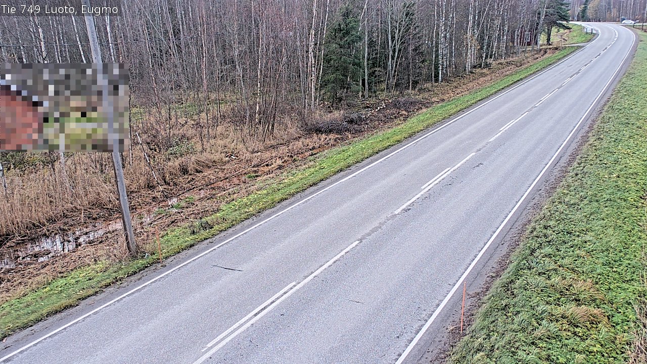 Kelikamerat Kuva Tie 749 Luoto, Eugmo, Luoto, Pohjanmaa