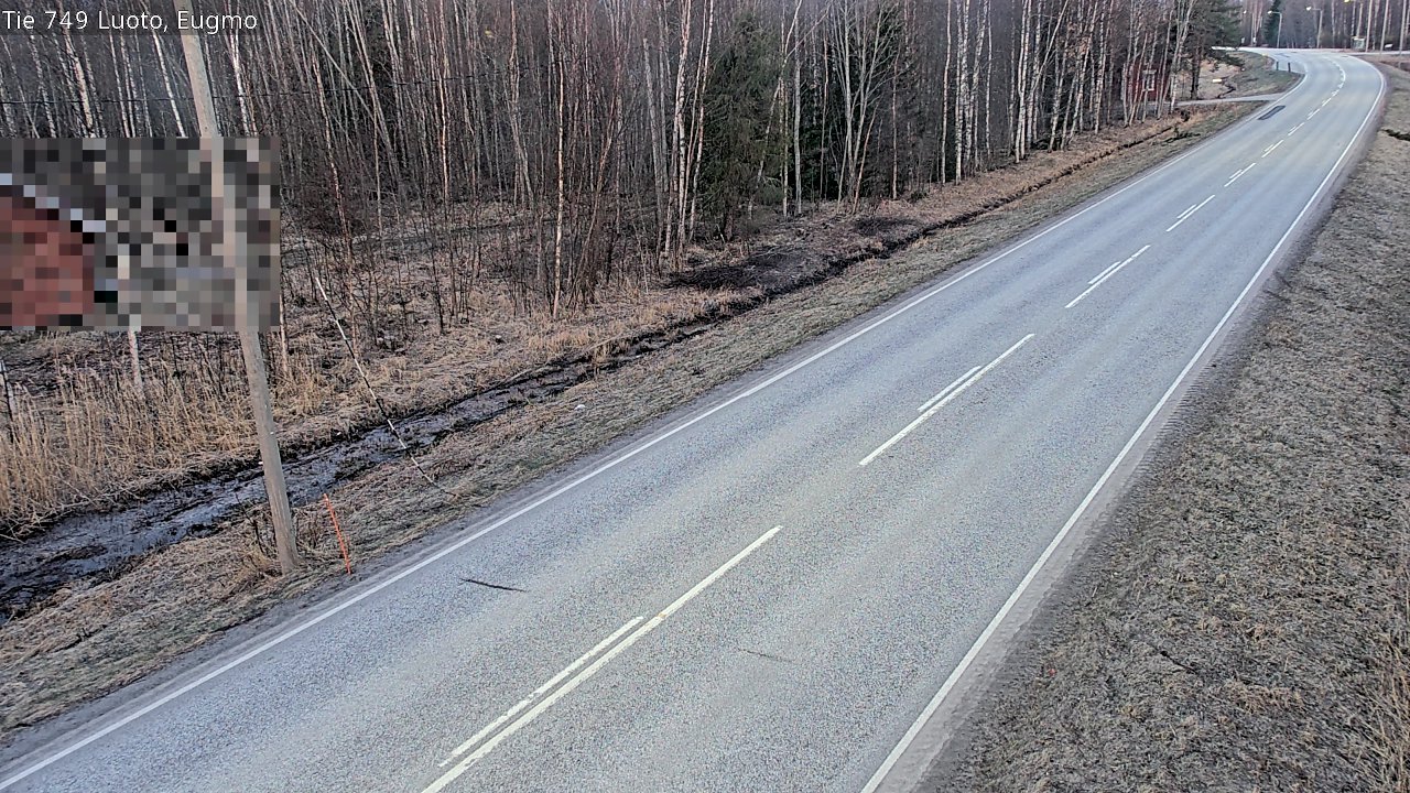 Kelikamerat Kuva Tie 749 Luoto, Eugmo, Luoto, Pohjanmaa