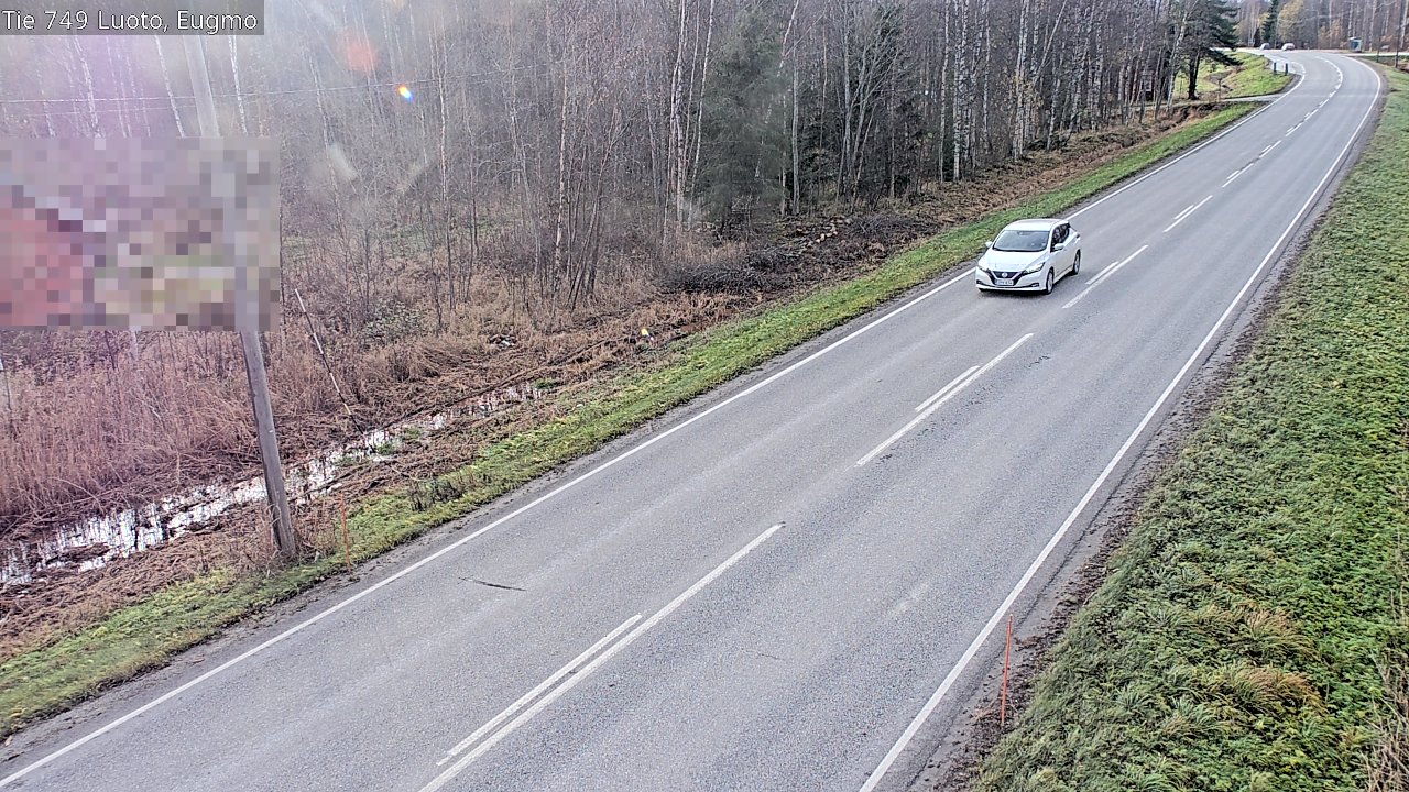 Kelikamerat Kuva Tie 749 Luoto, Eugmo, Luoto, Pohjanmaa