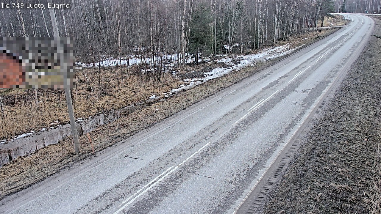 Kelikamerat Kuva Tie 749 Luoto, Eugmo, Luoto, Pohjanmaa