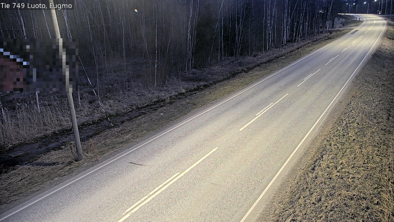 Kelikamerat Kuva Tie 749 Luoto, Eugmo, Luoto, Pohjanmaa
