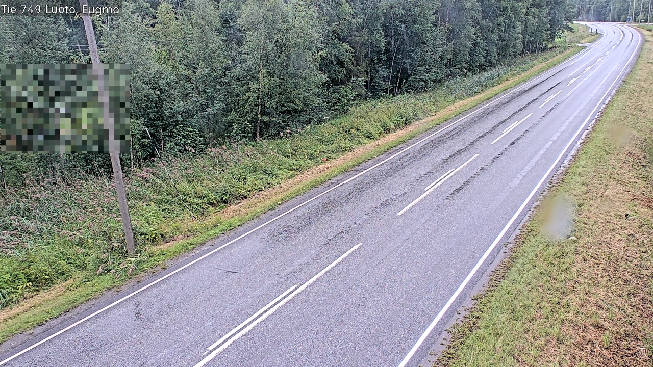 Weather Camera Image Road 749 Luoto, Eugmo, Luoto, Pohjanmaa