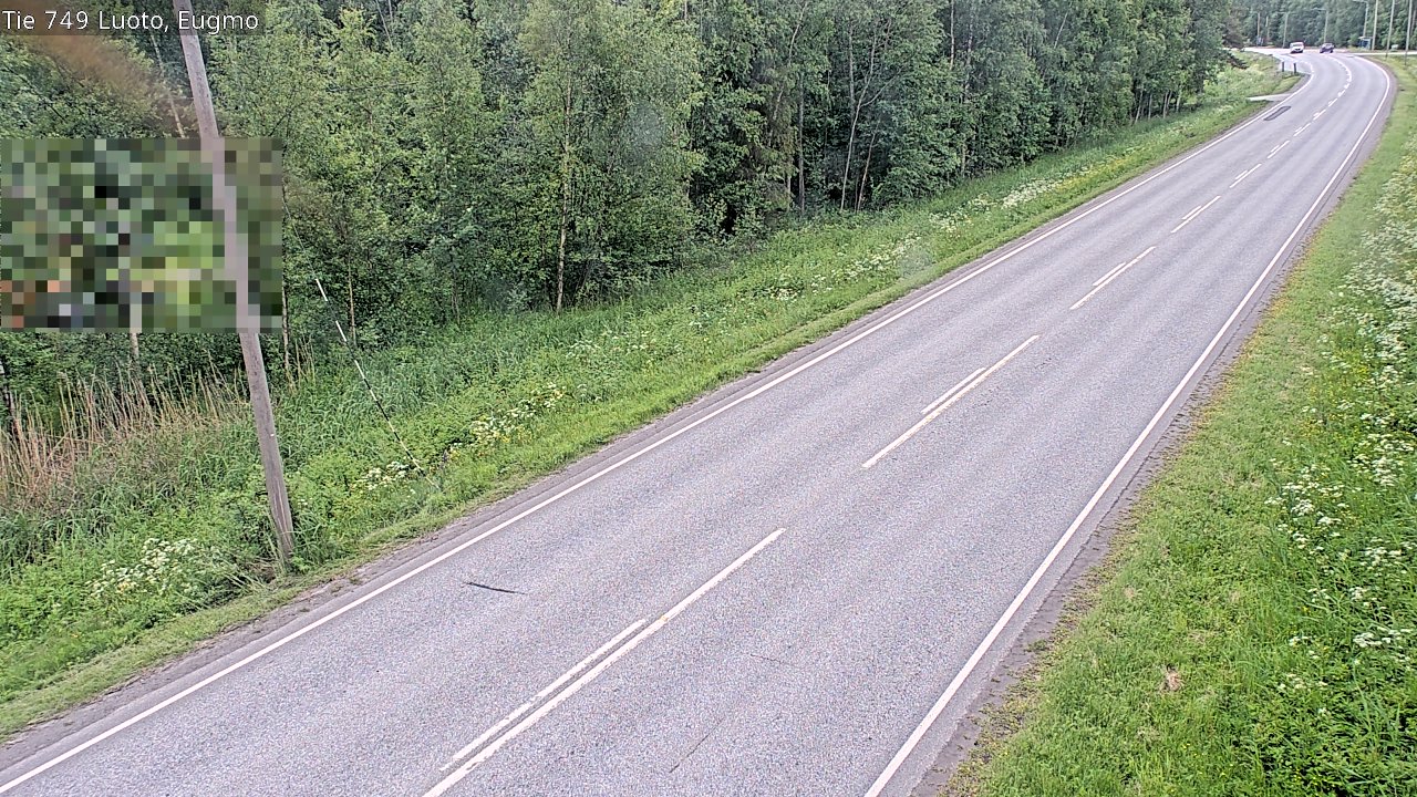 Kelikamerat Kuva Tie 749 Luoto, Eugmo, Luoto, Pohjanmaa