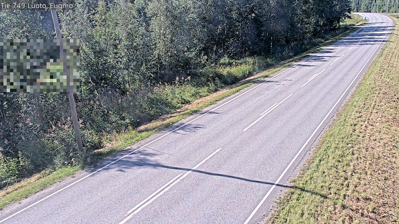 Kelikamerat Kuva Tie 749 Luoto, Eugmo, Luoto, Pohjanmaa