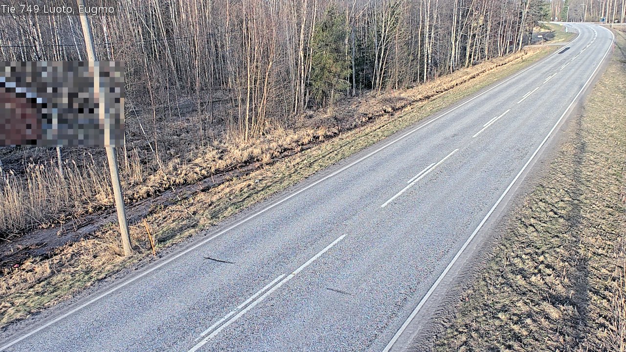 Weather Camera Image Väg 749 Larsmo, Eugmo, Luoto, Pohjanmaa