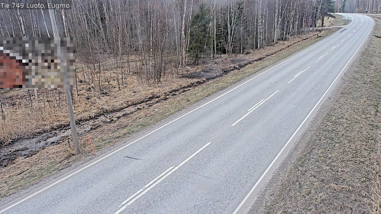 Weather Camera Image Väg 749 Larsmo, Eugmo, Luoto, Pohjanmaa