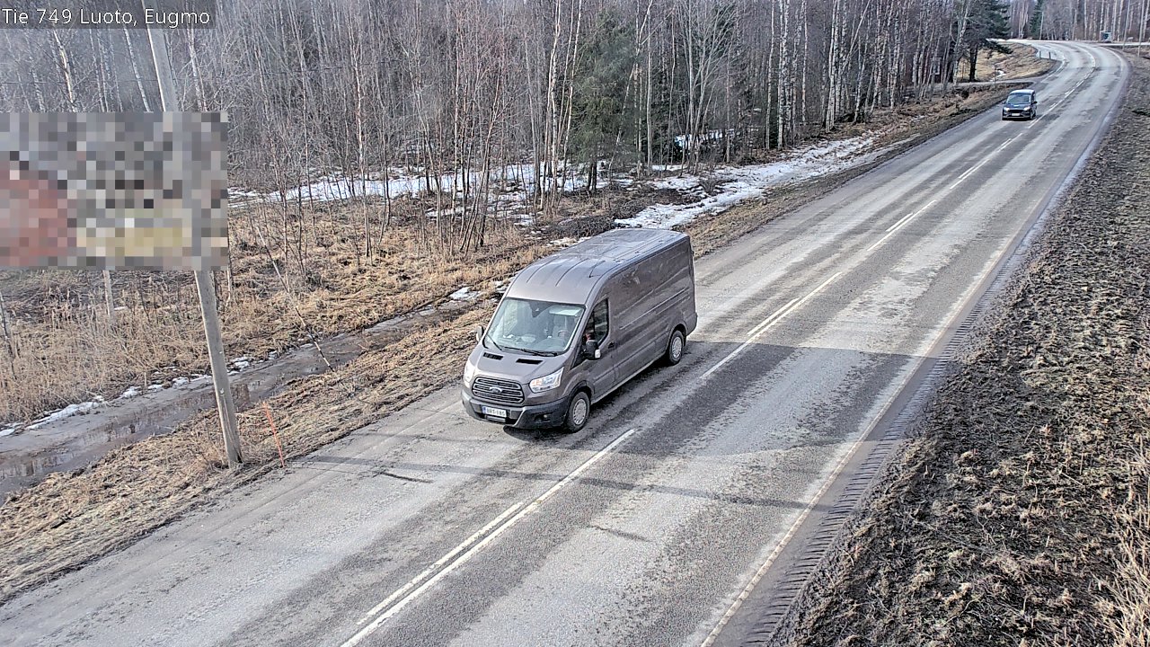 Weather Camera Image Road 749 Luoto, Eugmo, Luoto, Pohjanmaa