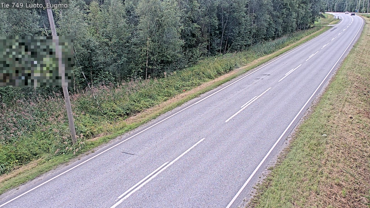Weather Camera Image Väg 749 Larsmo, Eugmo, Luoto, Pohjanmaa