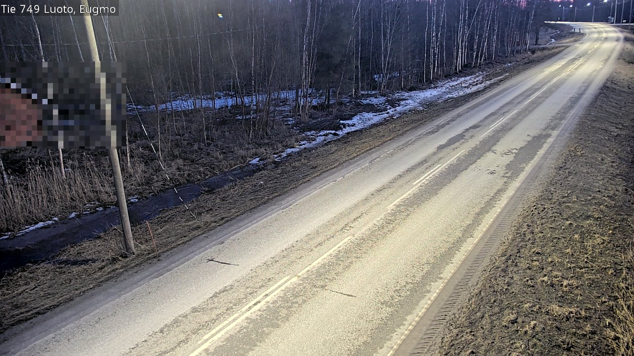 Kelikamerat Kuva Tie 749 Luoto, Eugmo, Luoto, Pohjanmaa