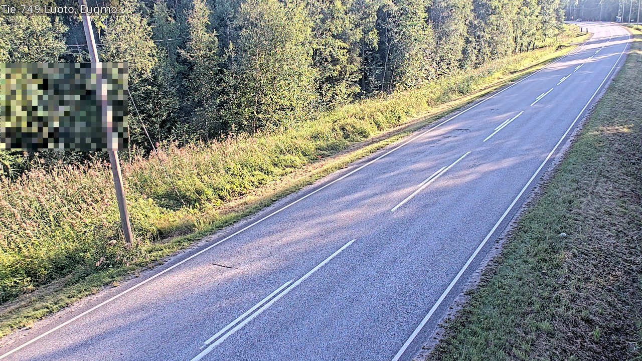 Kelikamerat Kuva Tie 749 Luoto, Eugmo, Luoto, Pohjanmaa