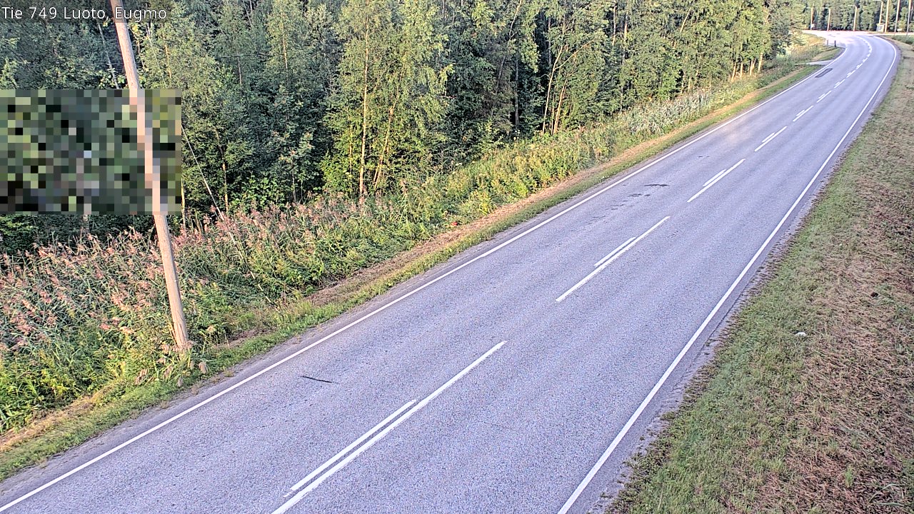 Weather Camera Image Väg 749 Larsmo, Eugmo, Luoto, Pohjanmaa