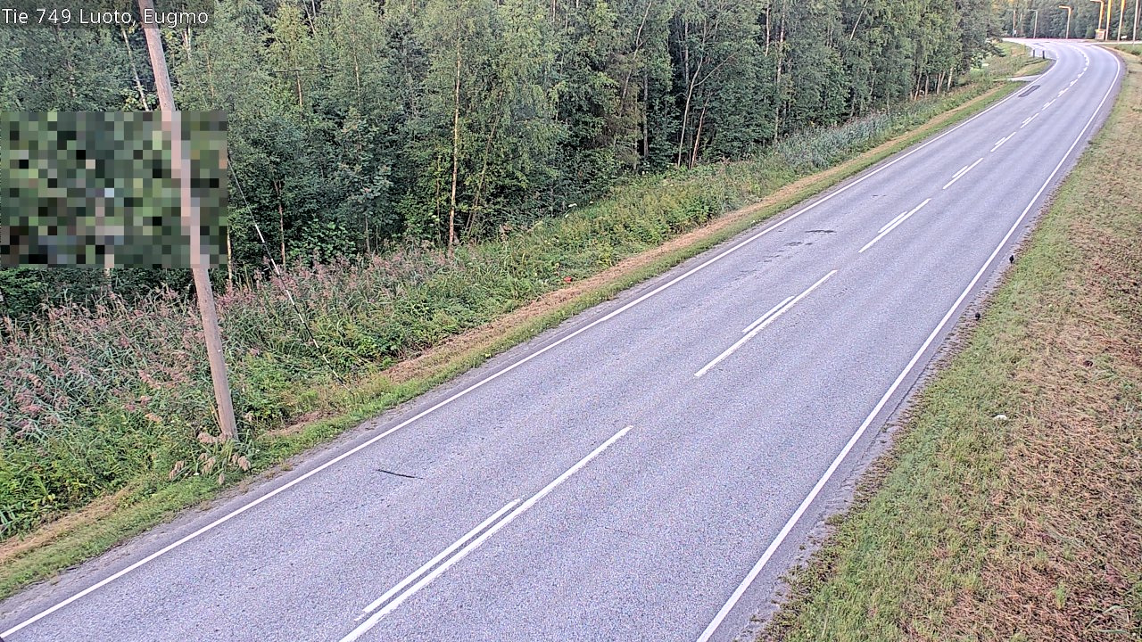 Weather Camera Image Väg 749 Larsmo, Eugmo, Luoto, Pohjanmaa