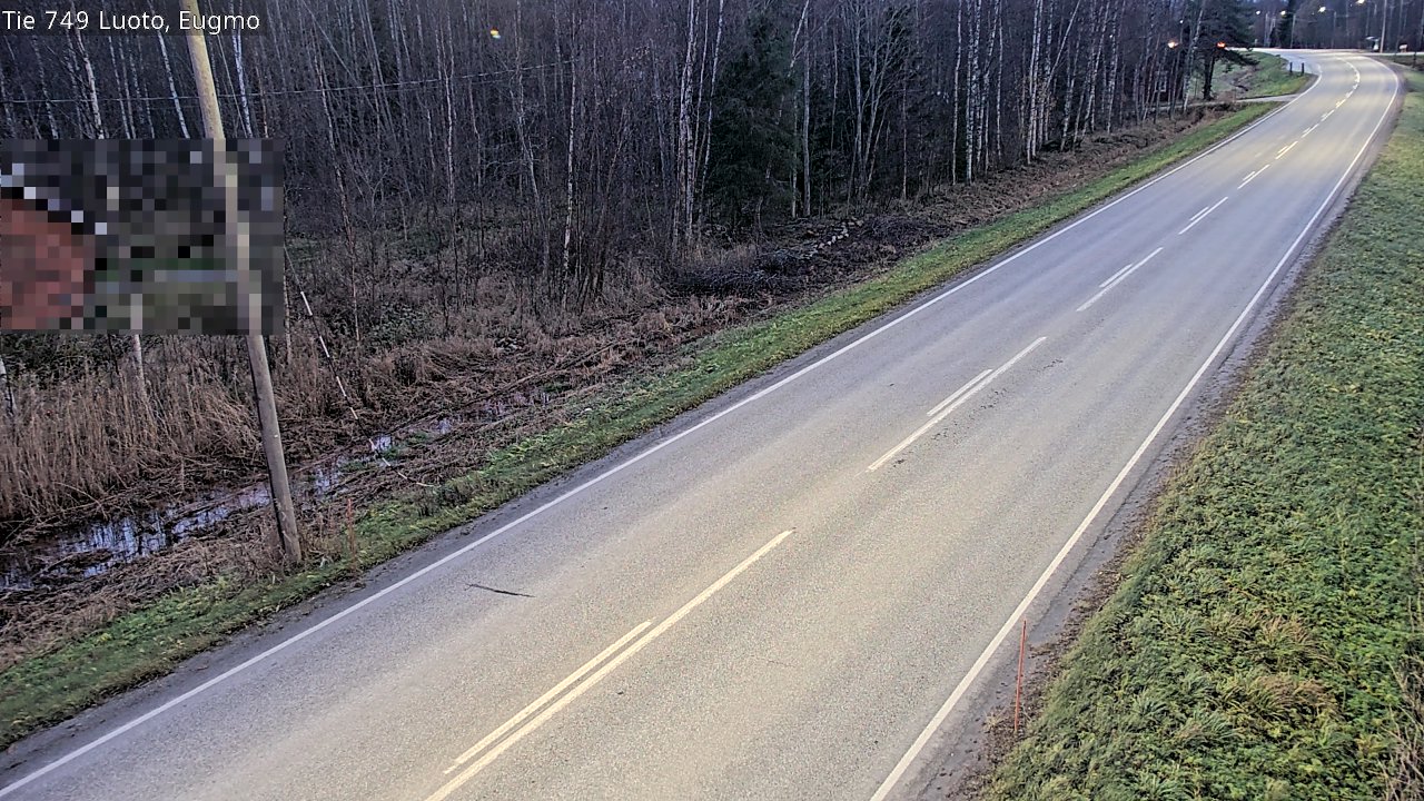 Kelikamerat Kuva Tie 749 Luoto, Eugmo, Luoto, Pohjanmaa