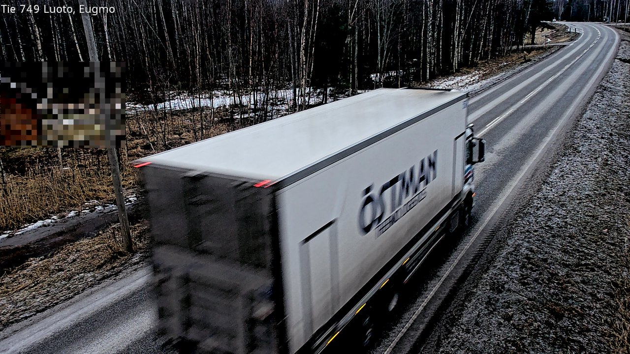 Kelikamerat Kuva Tie 749 Luoto, Eugmo, Luoto, Pohjanmaa