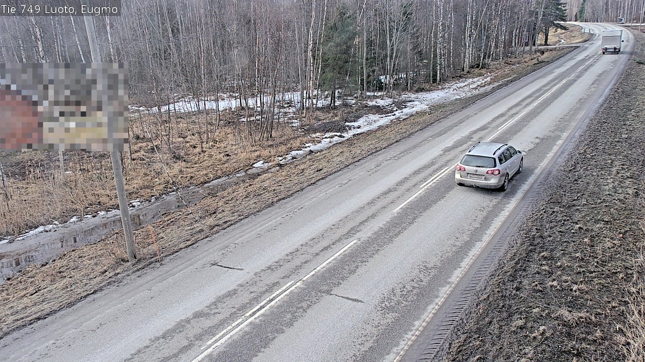 Weather Camera Image Road 749 Luoto, Eugmo, Luoto, Pohjanmaa