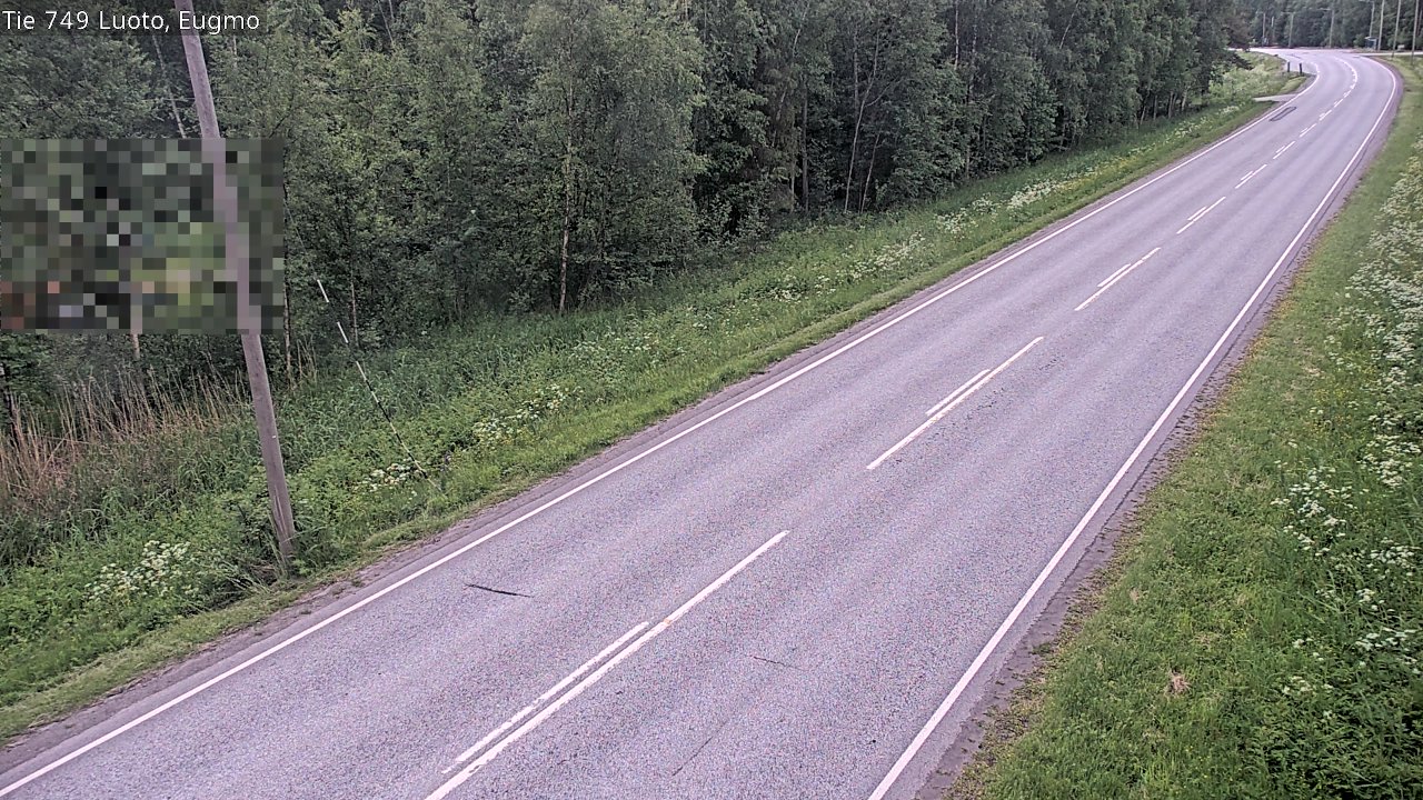Kelikamerat Kuva Tie 749 Luoto, Eugmo, Luoto, Pohjanmaa