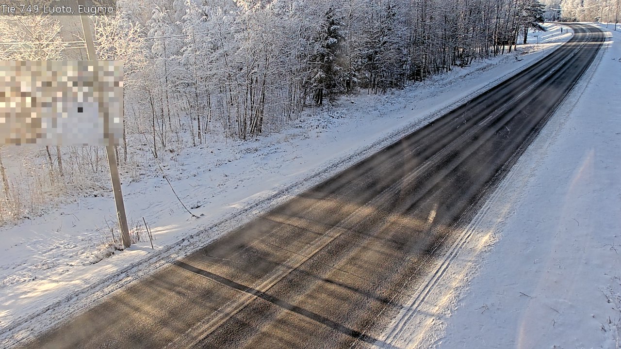 Weather Camera Image Road 749 Luoto, Eugmo, Luoto, Pohjanmaa