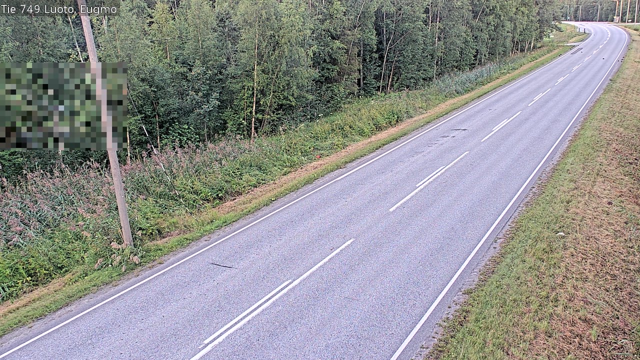 Weather Camera Image Väg 749 Larsmo, Eugmo, Luoto, Pohjanmaa