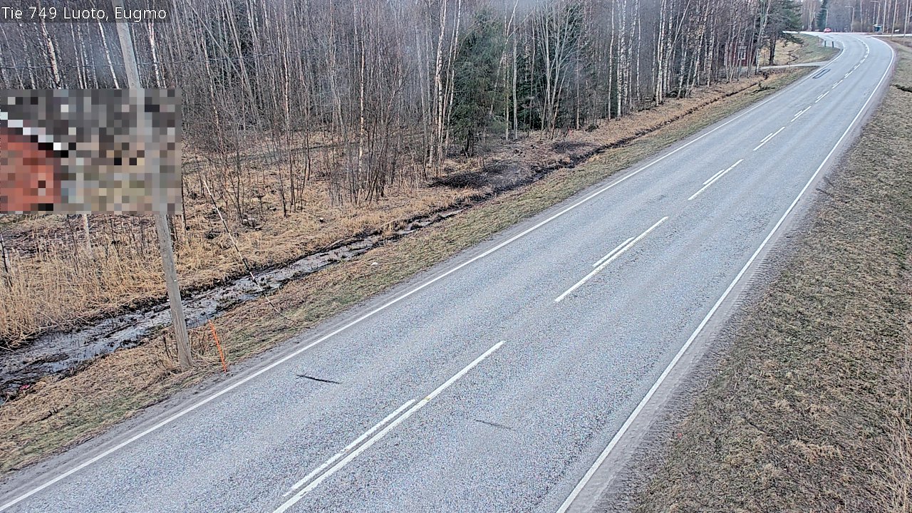 Weather Camera Image Väg 749 Larsmo, Eugmo, Luoto, Pohjanmaa