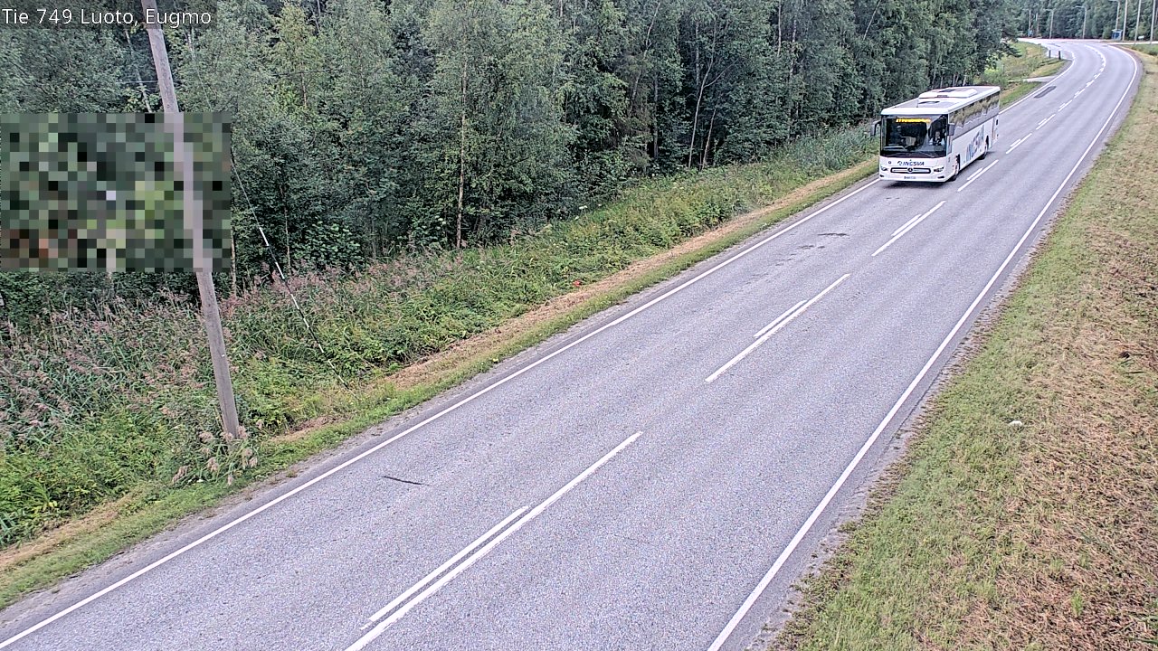 Weather Camera Image Väg 749 Larsmo, Eugmo, Luoto, Pohjanmaa