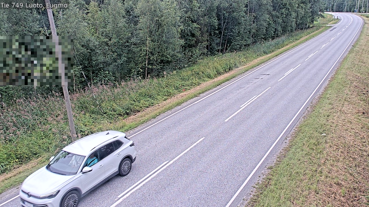 Weather Camera Image Väg 749 Larsmo, Eugmo, Luoto, Pohjanmaa