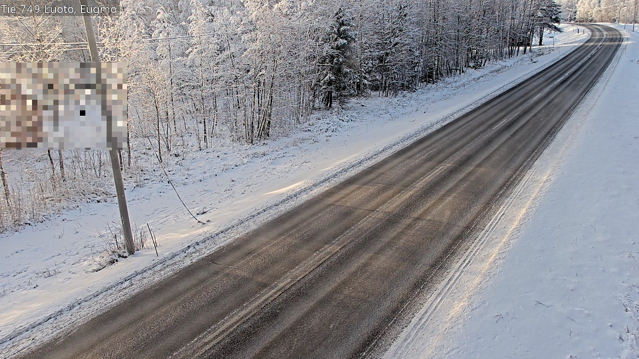 Weather Camera Image Road 749 Luoto, Eugmo, Luoto, Pohjanmaa
