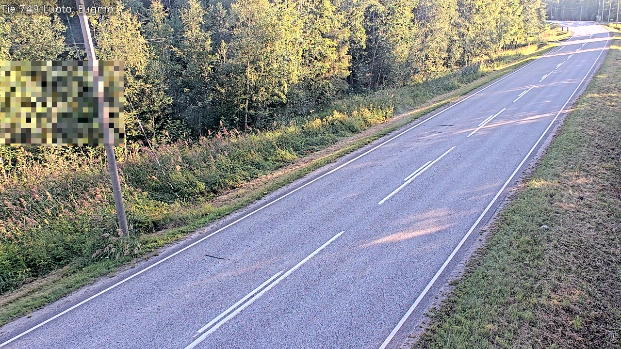 Kelikamerat Kuva Tie 749 Luoto, Eugmo, Luoto, Pohjanmaa