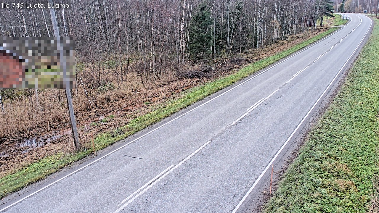 Kelikamerat Kuva Tie 749 Luoto, Eugmo, Luoto, Pohjanmaa