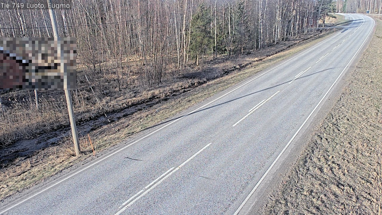 Kelikamerat Kuva Tie 749 Luoto, Eugmo, Luoto, Pohjanmaa