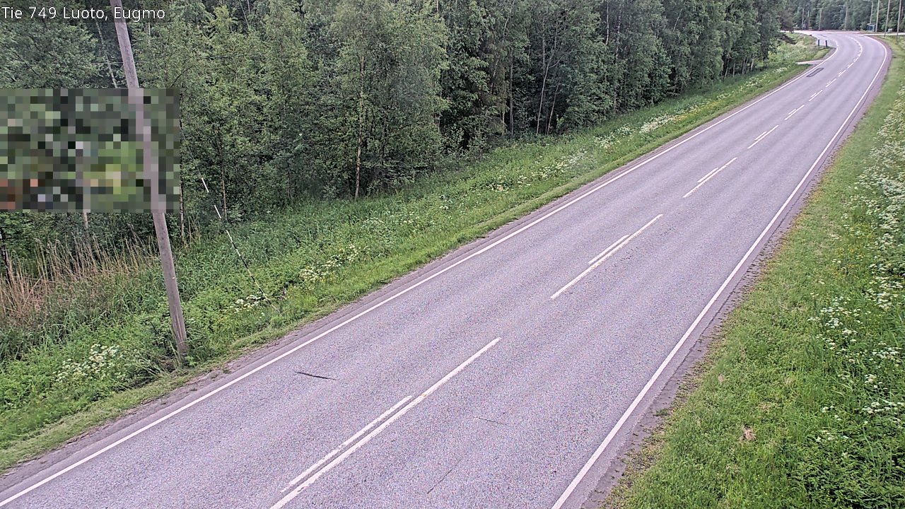 Kelikamerat Kuva Tie 749 Luoto, Eugmo, Luoto, Pohjanmaa