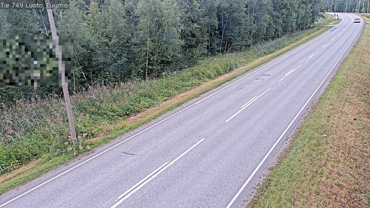 Weather Camera Image Väg 749 Larsmo, Eugmo, Luoto, Pohjanmaa