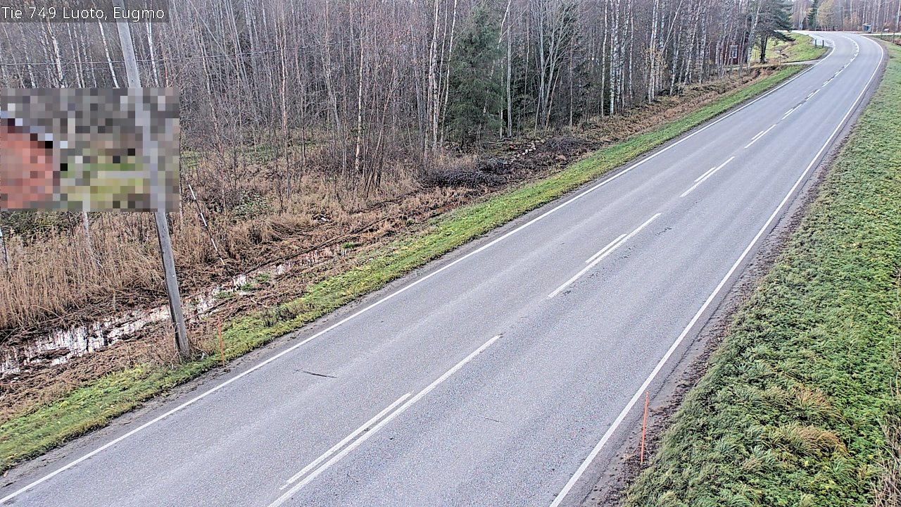 Kelikamerat Kuva Tie 749 Luoto, Eugmo, Luoto, Pohjanmaa