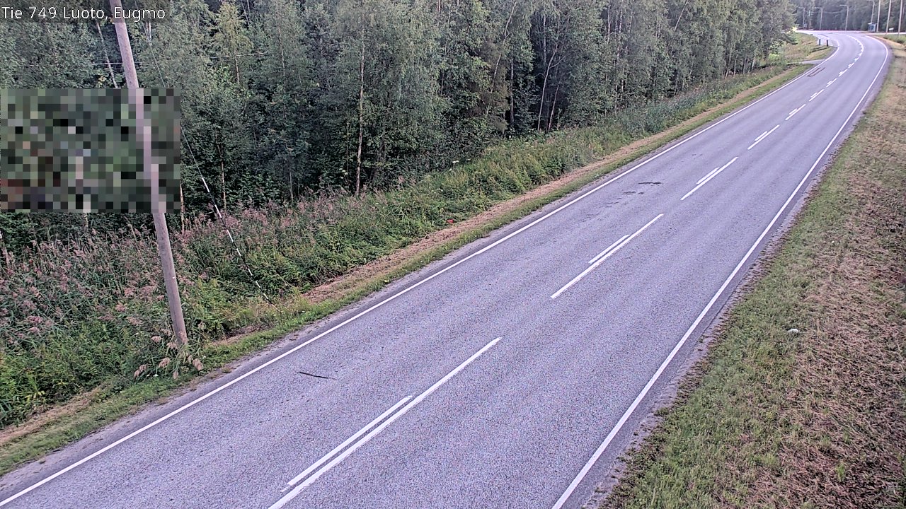 Kelikamerat Kuva Tie 749 Luoto, Eugmo, Luoto, Pohjanmaa