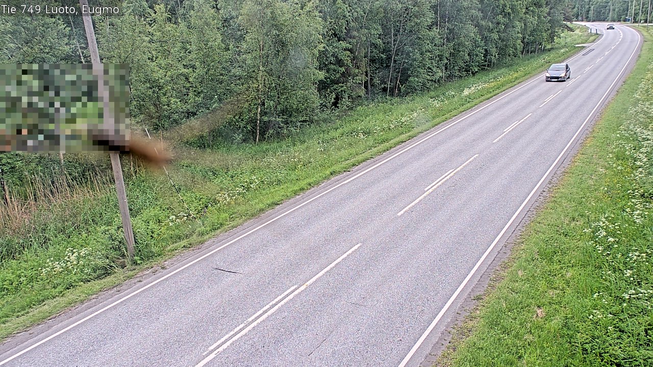 Kelikamerat Kuva Tie 749 Luoto, Eugmo, Luoto, Pohjanmaa
