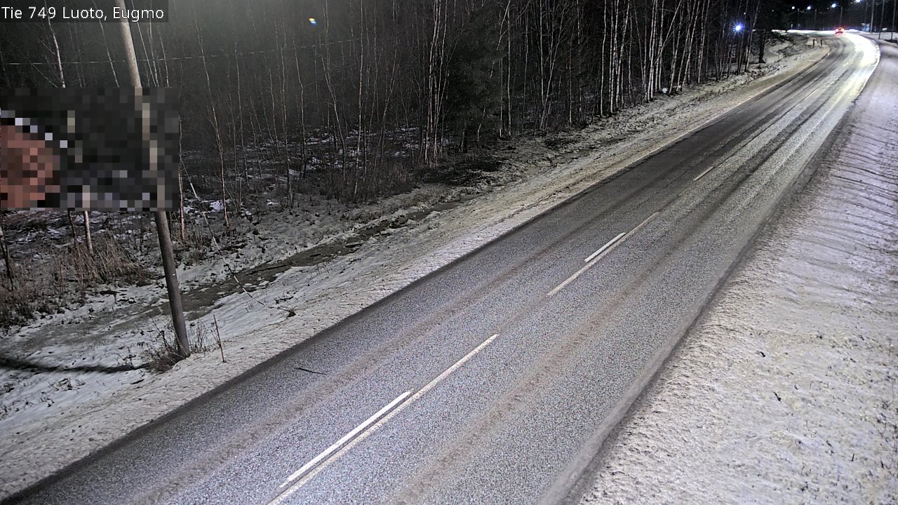 Weather Camera Image Väg 749 Larsmo, Eugmo, Luoto, Pohjanmaa