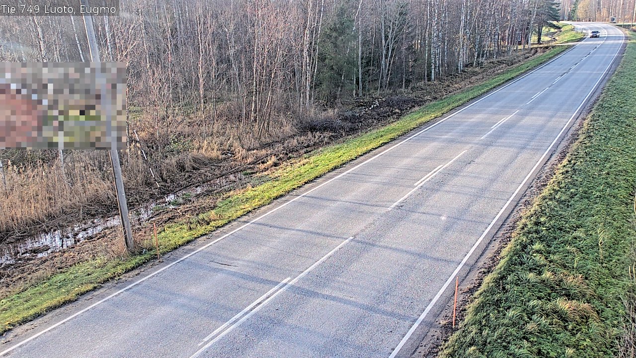 Kelikamerat Kuva Tie 749 Luoto, Eugmo, Luoto, Pohjanmaa
