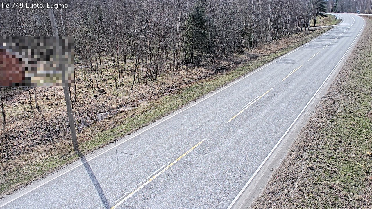 Weather Camera Image Road 749 Luoto, Eugmo, Luoto, Pohjanmaa