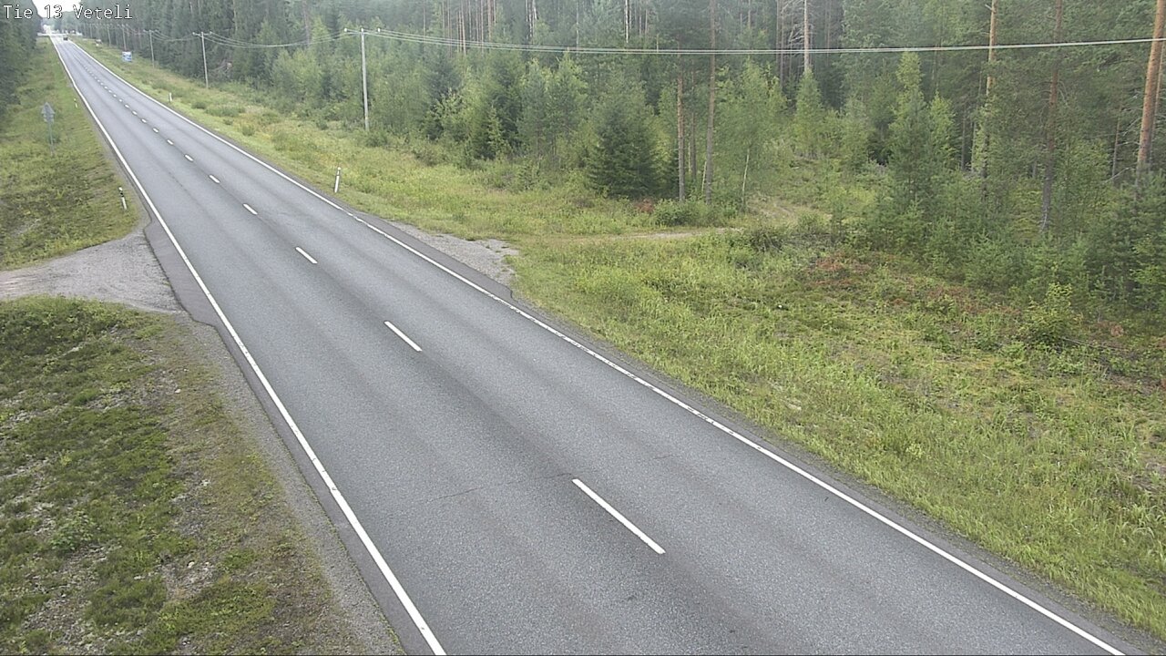 Weather Camera Image Road 13 Veteli, Veteli, Keski-Pohjanmaa
