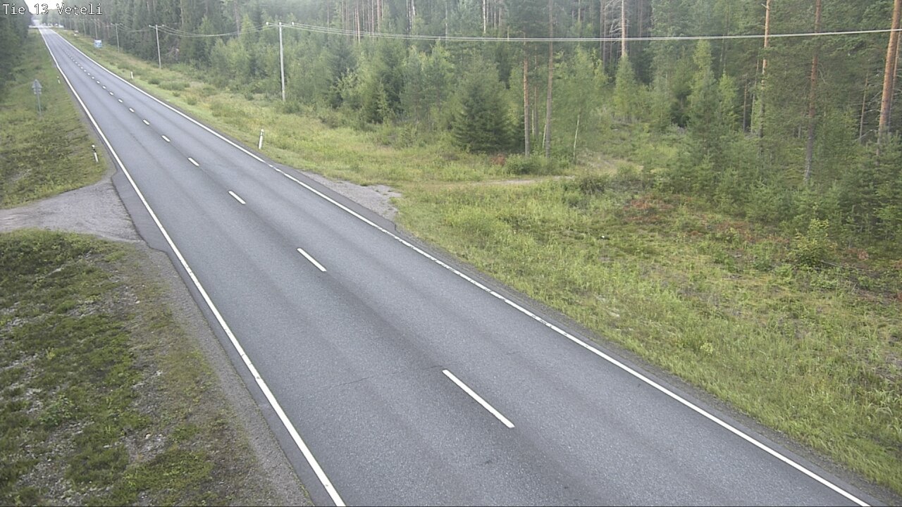 Weather Camera Image Road 13 Veteli, Veteli, Keski-Pohjanmaa