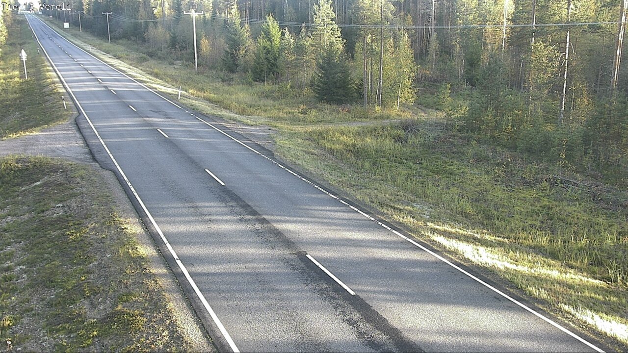 Weather Camera Image Road 13 Veteli, Veteli, Keski-Pohjanmaa