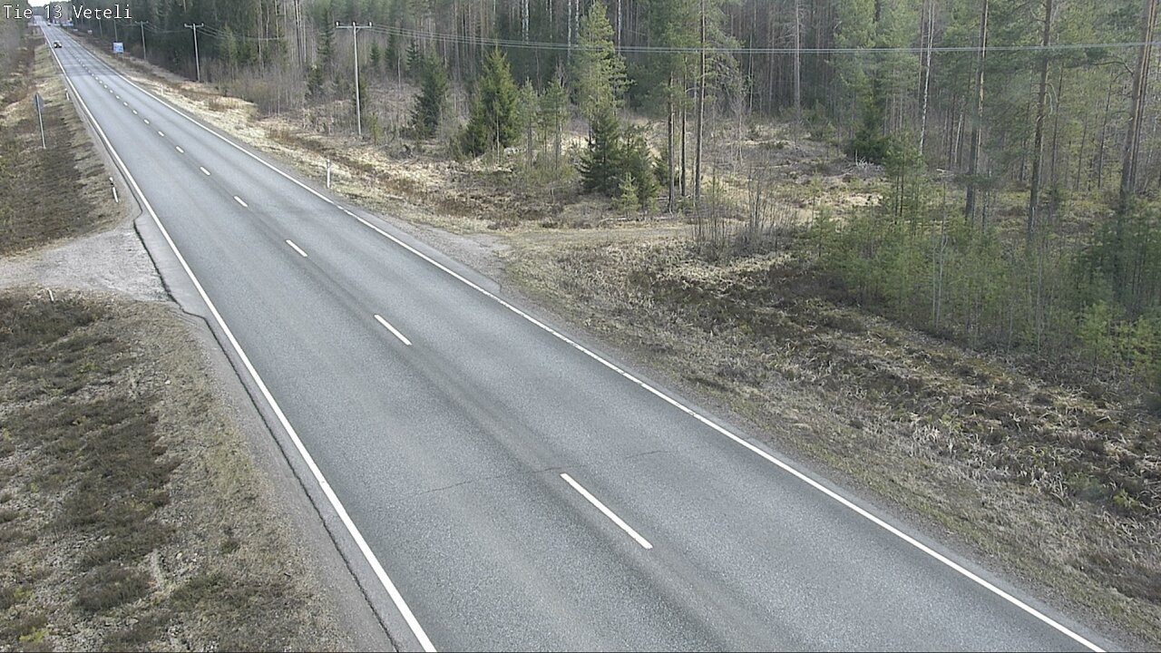 Weather Camera Image Road 13 Veteli, Veteli, Keski-Pohjanmaa