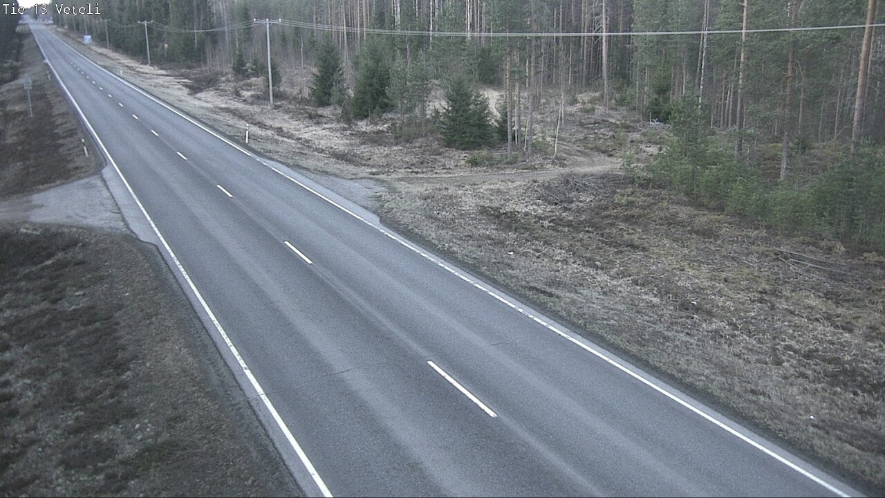 Weather Camera Image Road 13 Veteli, Veteli, Keski-Pohjanmaa