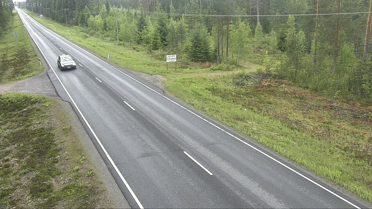 Weather Camera Image Väg 13 Vetil, Veteli, Keski-Pohjanmaa